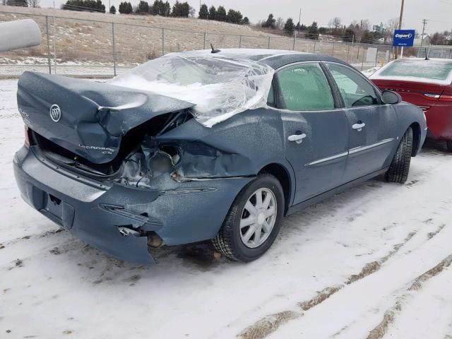 2G4WC582071151645 - 2007 BUICK LACROSSE C BLUE photo 4