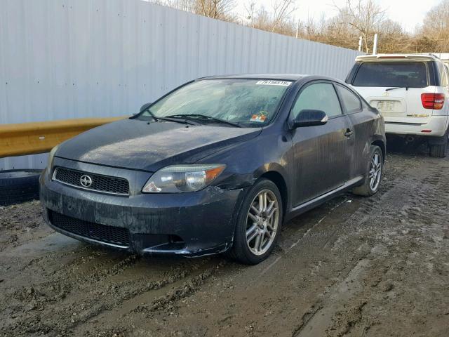JTKDE177650058979 - 2005 TOYOTA SCION TC BLACK photo 2
