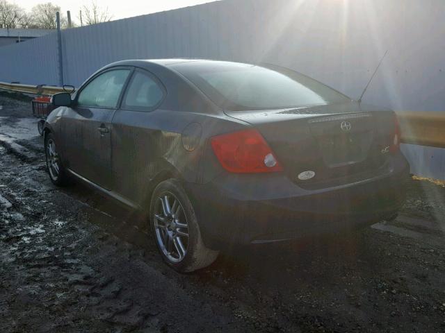 JTKDE177650058979 - 2005 TOYOTA SCION TC BLACK photo 3