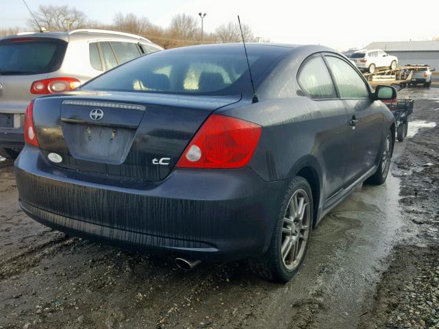 JTKDE177650058979 - 2005 TOYOTA SCION TC BLACK photo 4