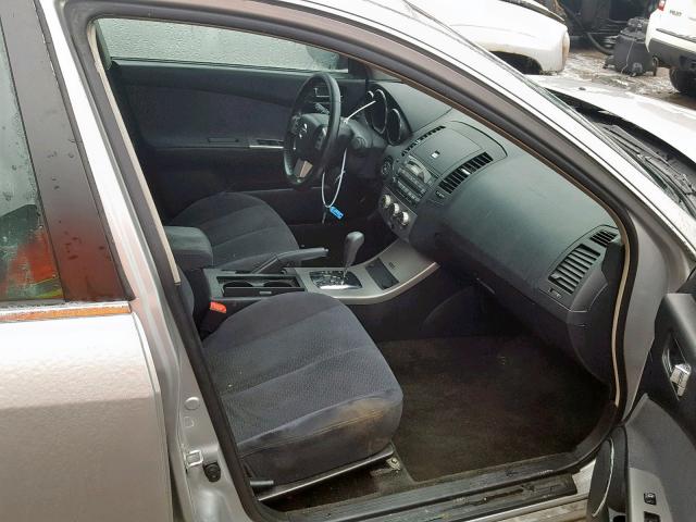 1N4BL11D25C297887 - 2005 NISSAN ALTIMA SE GRAY photo 5