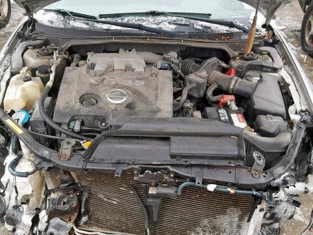 1N4BL11D25C297887 - 2005 NISSAN ALTIMA SE GRAY photo 7