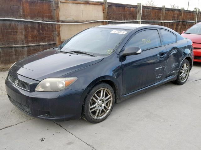JTKDE177150046660 - 2005 TOYOTA SCION TC შავი ფოტო 2