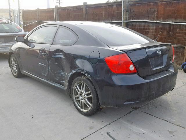 JTKDE177150046660 - 2005 TOYOTA SCION TC შავი ფოტო 3