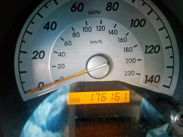 JTKDE177150046660 - 2005 TOYOTA SCION TC შავი ფოტო 8