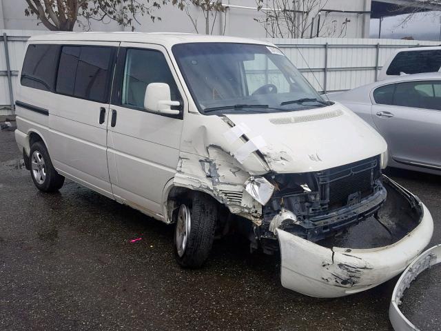 WV2KH2705XH003038 - 1999 VOLKSWAGEN EUROVAN GL WHITE photo 1