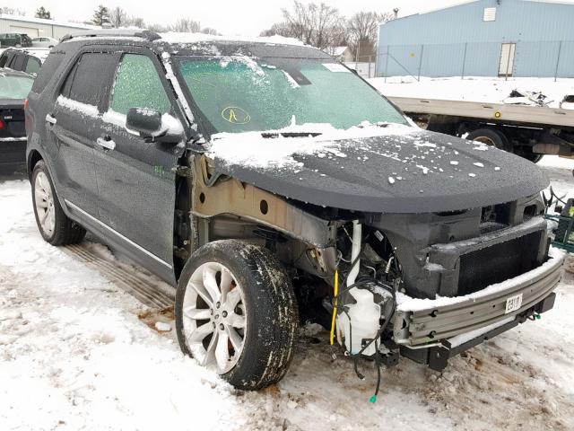 1FM5K8F89DGA65093 - 2013 FORD EXPLORER L BLACK photo 1