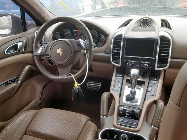 WP1AC2A28DLA92050 - 2013 PORSCHE CAYENNE TU BLACK photo 9