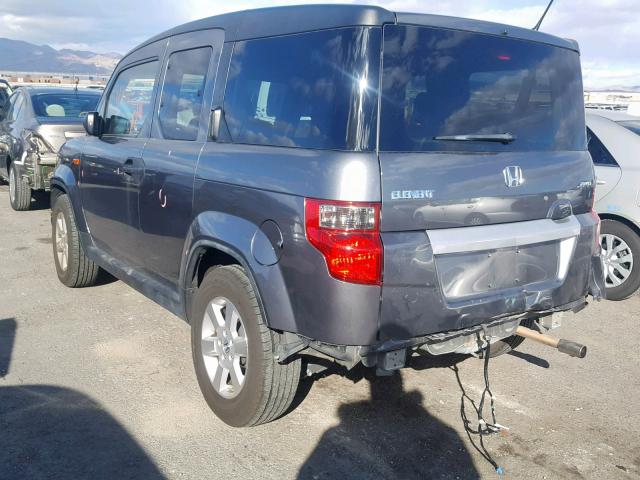 5J6YH2H72AL005865 - 2010 HONDA ELEMENT EX GRAY photo 3