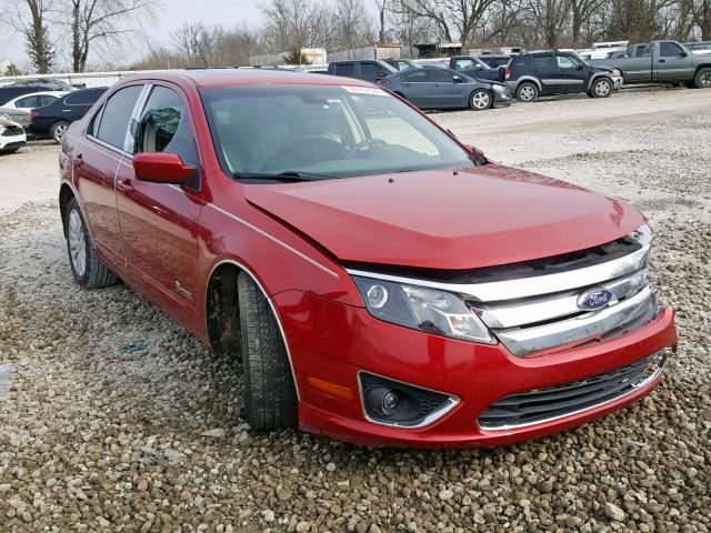 3FADP0L35BR260521 - 2011 FORD FUSION HYB RED photo 1