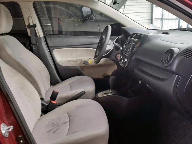 ML32F3FJ2HHF05582 - 2017 MITSUBISHI MIRAGE G4 Марун фото 5