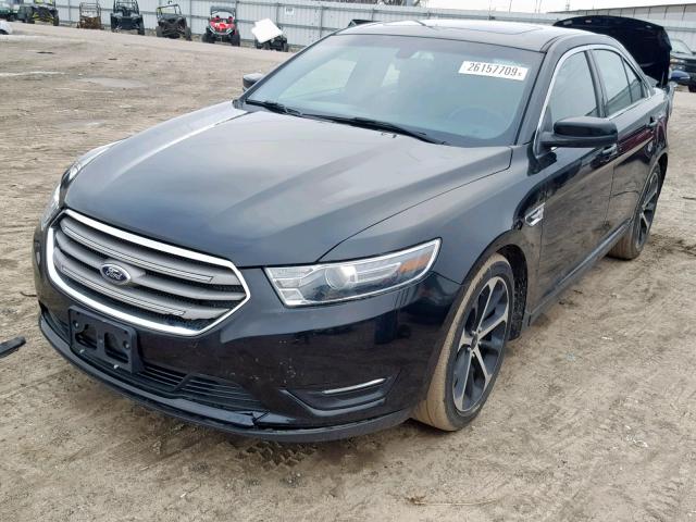 1FAHP2E8XFG206778 - 2015 FORD TAURUS SEL BLACK photo 2