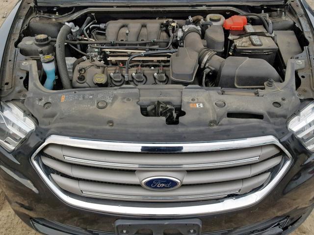 1FAHP2E8XFG206778 - 2015 FORD TAURUS SEL BLACK photo 7