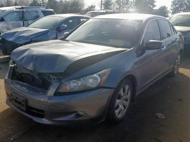 1HGCP3F82AA014261 - 2010 HONDA ACCORD EXL GRAY photo 2