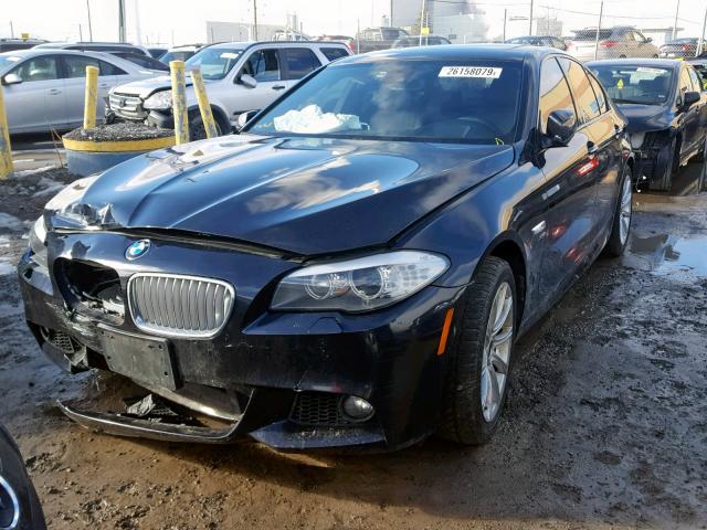 WBAFU9C57BC785948 - 2011 BMW 550 XI BLACK photo 2