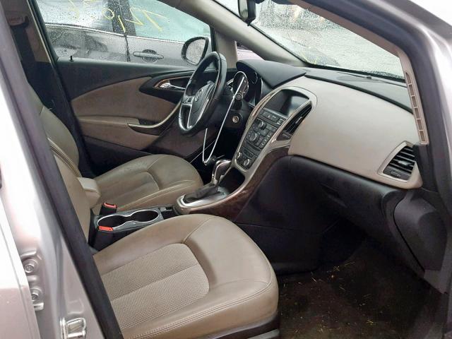 1G4PP5SK5E4104954 - 2014 BUICK VERANO SILVER photo 5