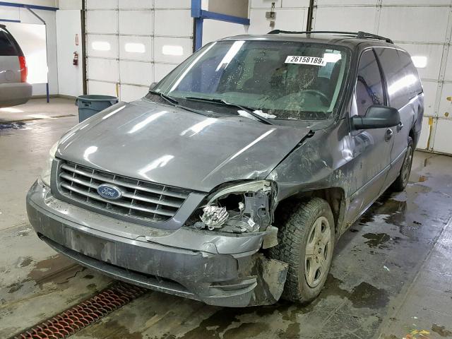 2FMZA51606BA02306 - 2006 FORD FREESTAR S GRAY photo 2