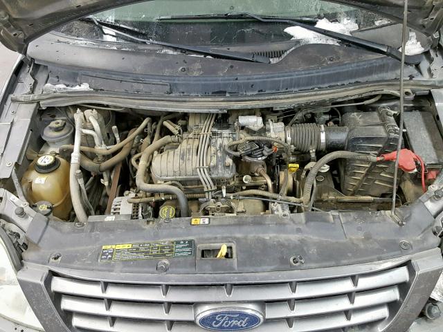 2FMZA51606BA02306 - 2006 FORD FREESTAR S GRAY photo 7