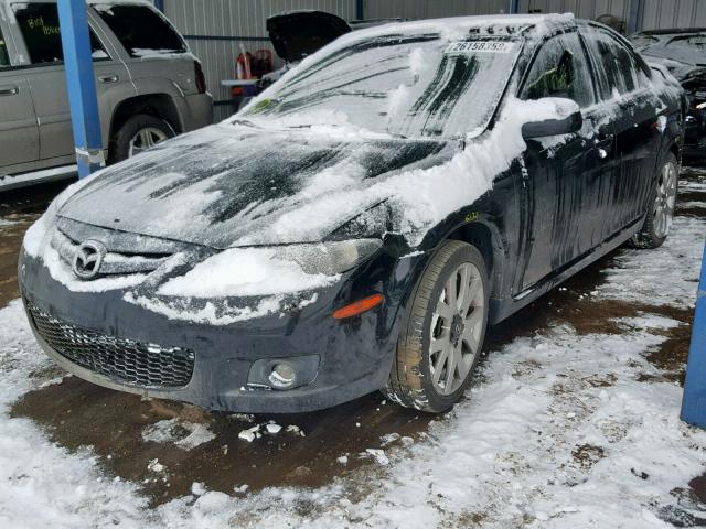 1YVHP81D185M04318 - 2008 MAZDA 6 S BLACK photo 2