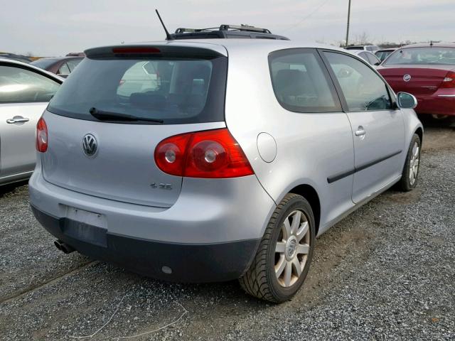 WVWAA71K48W178089 - 2008 VOLKSWAGEN RABBIT SILVER photo 4