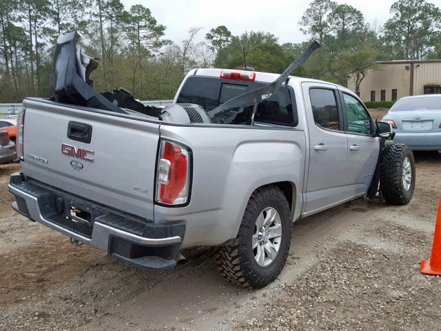 1GTG5CEA3J1247141 - 2018 GMC CANYON SLE SILVER photo 4