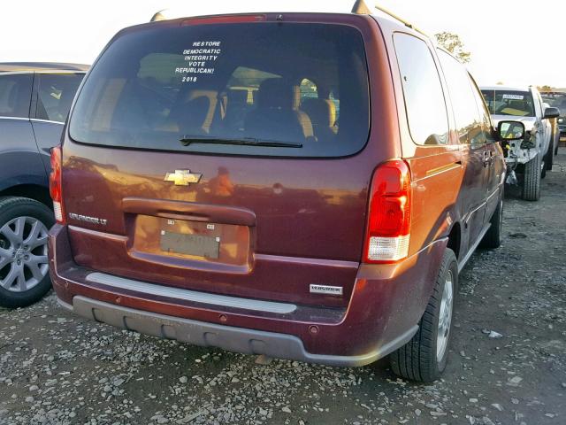 1GNDX33L46D188177 - 2006 CHEVROLET UPLANDER L 红色 照片 4