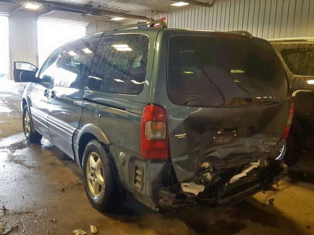 1GMDX03E74D260541 - 2004 PONTIAC MONTANA BLUE photo 3