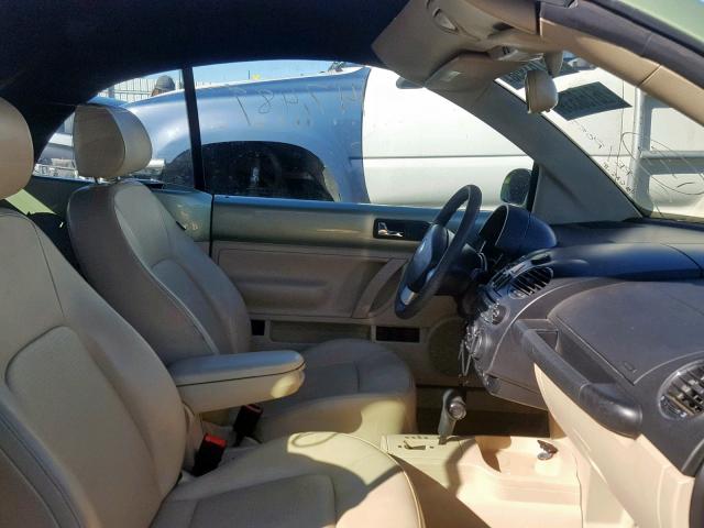 3VWRG31Y37M403595 - 2007 VOLKSWAGEN NEW BEETLE Yaşıl foto 5