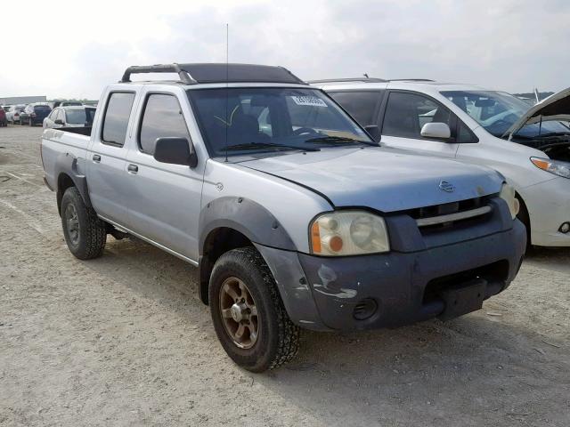 1N6ED27T31C386397 - 2001 NISSAN FRONTIER C SILVER photo 1