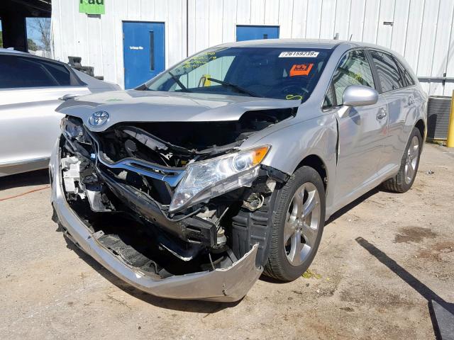 4T3BK11A09U021391 - 2009 TOYOTA VENZA BASE SILVER photo 2