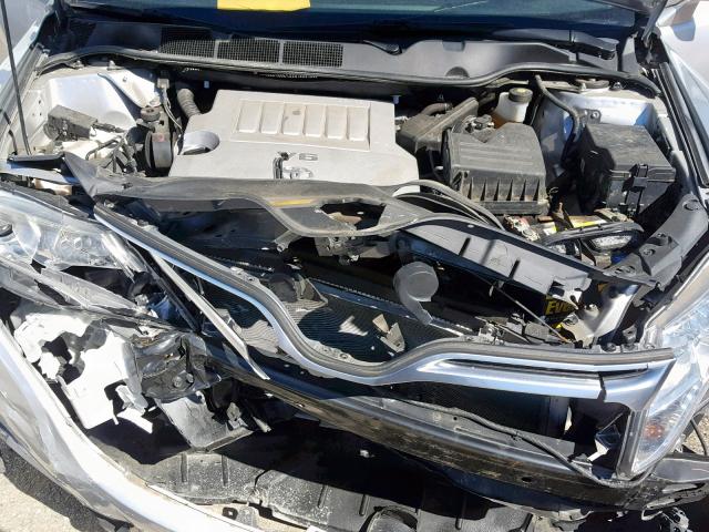 4T3BK11A09U021391 - 2009 TOYOTA VENZA BASE SILVER photo 7