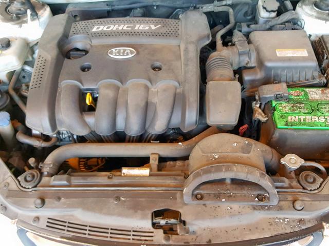 KNAGE123385196492 - 2008 KIA OPTIMA WHITE photo 7