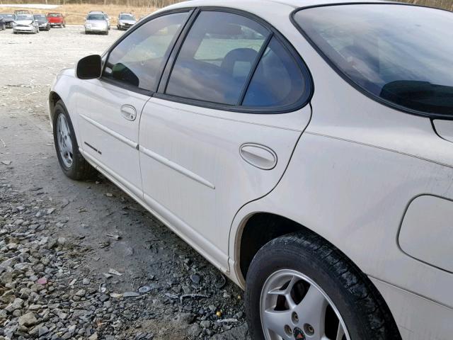 1G2WK52J63F161661 - 2003 PONTIAC GRAND PRIX WHITE photo 9