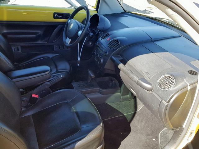 3VWRG31Y17M421268 - 2007 VOLKSWAGEN NEW BEETLE Gelb Foto 5