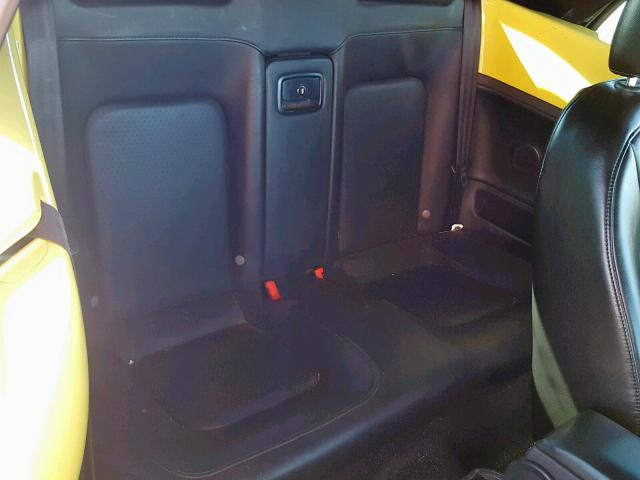 3VWRG31Y17M421268 - 2007 VOLKSWAGEN NEW BEETLE Gelb Foto 6