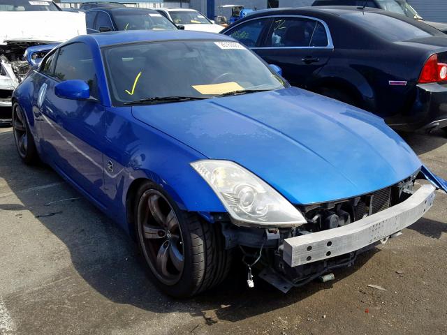 JN1AZ34D56M331461 - 2006 NISSAN 350Z COUPE BLUE photo 1