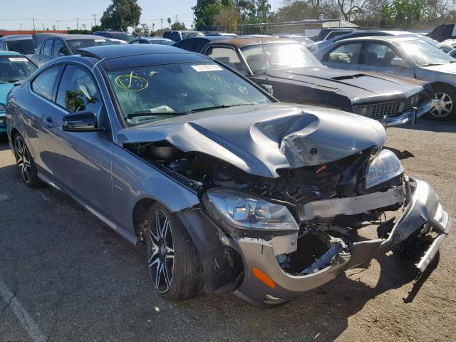 WDDGJ4HB0EG288521 - 2014 MERCEDES-BENZ C 250 GRAY photo 1