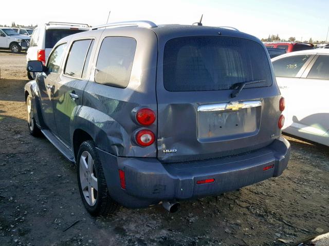 3GNCA53P08S718417 - 2008 CHEVROLET HHR LT GRAY photo 3