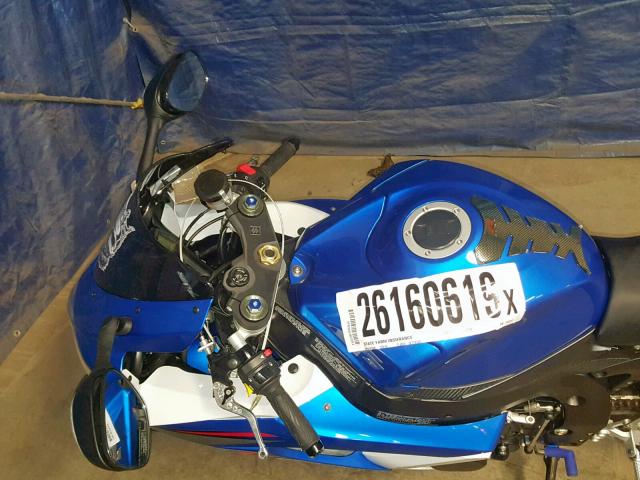 JS1GR7LA792103283 - 2009 SUZUKI GSX-R750 BLUE photo 5