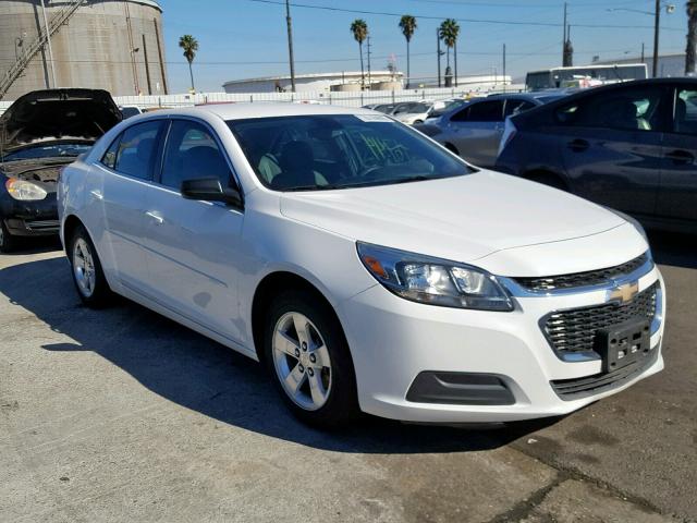 1G11B5SL1FF238862 - 2015 CHEVROLET MALIBU LS WHITE photo 1