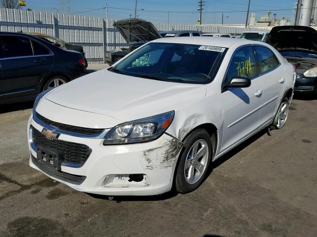 1G11B5SL1FF238862 - 2015 CHEVROLET MALIBU LS WHITE photo 2