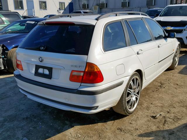 WBAAW33401ET41595 - 2001 BMW 325 IT WHITE photo 4