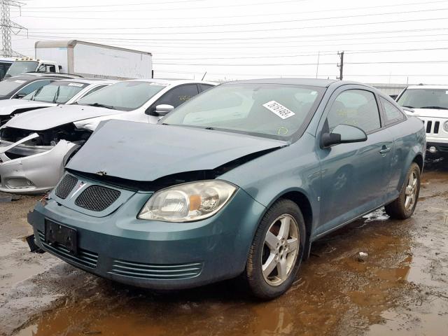 1G2AS18H997210166 - 2009 PONTIAC G5 BLUE photo 2