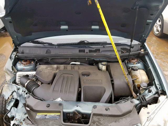 1G2AS18H997210166 - 2009 PONTIAC G5 BLUE photo 7