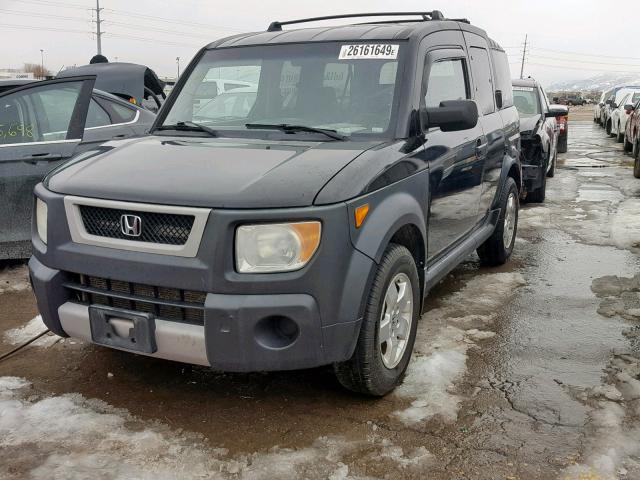 5J6YH28655L028117 - 2005 HONDA ELEMENT EX BLACK photo 2