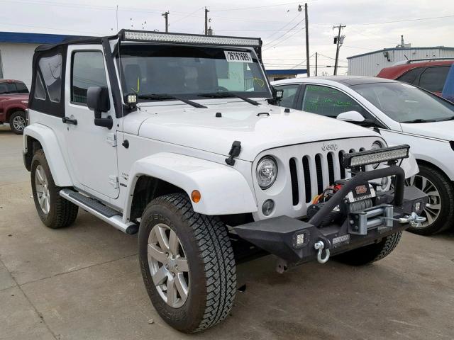 1C4GJWBG4HL518860 - 2017 JEEP WRANGLER S WHITE photo 1