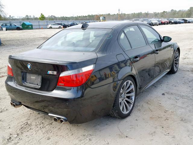 WBSNB93577CX07139 - 2007 BMW M5 BLACK photo 4