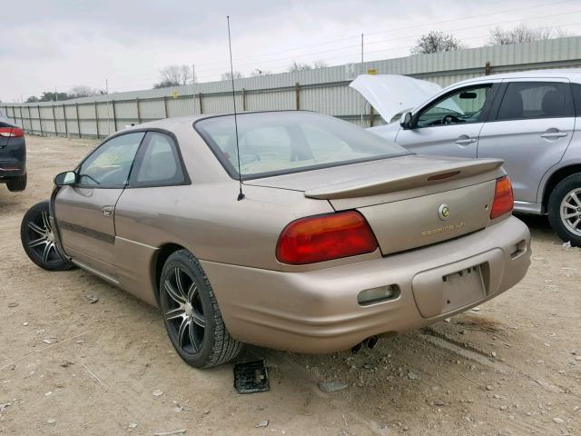 4C3AU52N1XE100140 - 1999 CHRYSLER SEBRING LX BEIGE photo 3