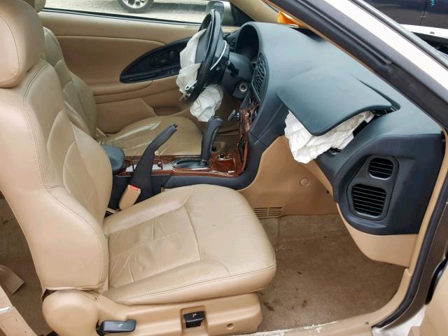 4C3AU52N1XE100140 - 1999 CHRYSLER SEBRING LX BEIGE photo 5