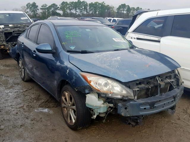 JM1BL1S58A1249754 - 2010 MAZDA 3 S BLUE photo 1